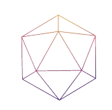 Senti hexagon icon